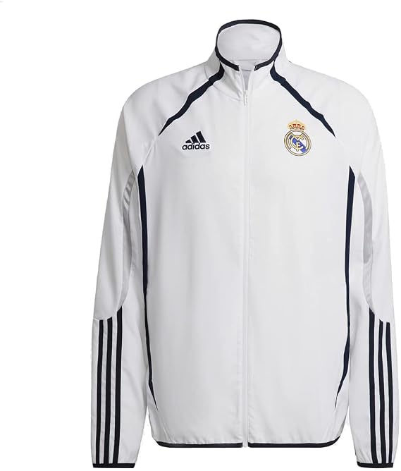 adidas Real Madrid Men's Teamgeist Woven Jacket (as1, alpha, x_l, regular, regular)