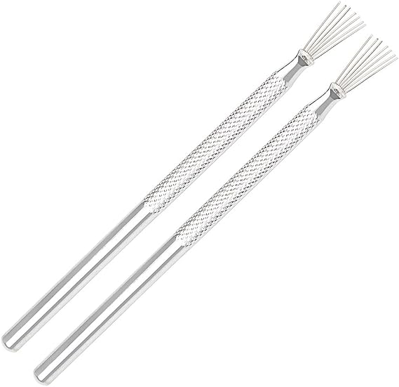 2Pcs Clay Needle Tools, Feather Wire Texture Tool for Pottery