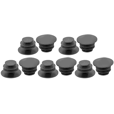 End Caps Plug,5 Pair Handlebar Grips Bar for Mountain Bike Road Bikes,Pipe Tubing End Cap,Furniture Cabinet Insert End Caps Industrial Hardware Biscuits & Plugs