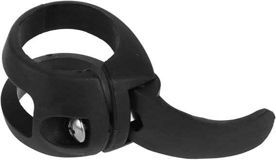 VICASKY Adjustable Paddle Lock Buckle for Kayaks and Surfboards, Black PVC