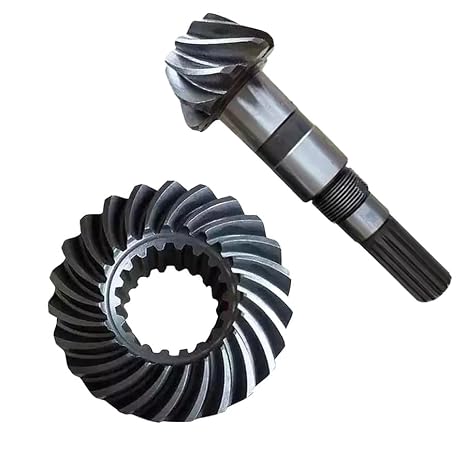 TD030-12010 TD030-12020 TC432-12010 New Front Crown and Pinion Bevel Gear Compatible with Kubota L4400 L4508 L4708 L5018 Tractor