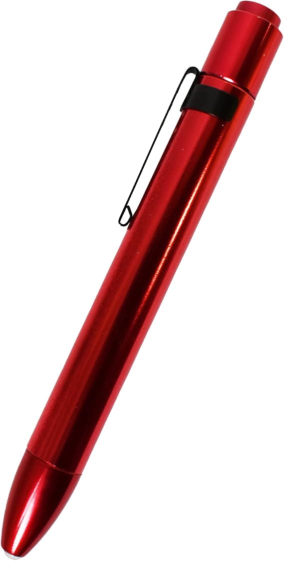 BV Medical Cherry Red LED Penlight