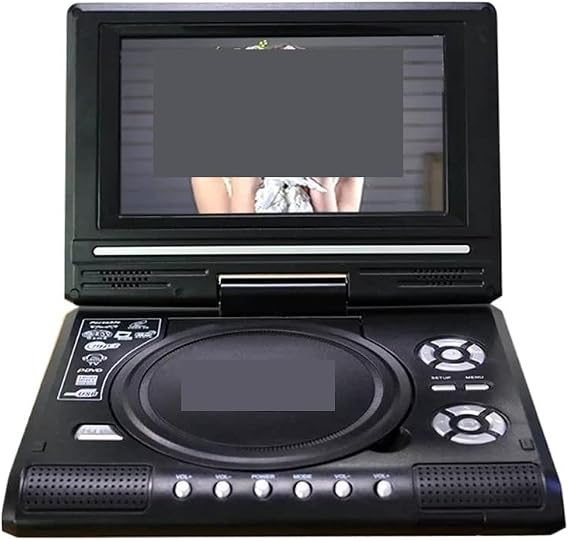 Dvdプレーヤー 9.8 インチ ポータブル ホーム カー Dvd プレーヤー Vcd Cd ゲーム Tv プレーヤー Usb ラジオ アダプター サポート Fm ラジオ受信