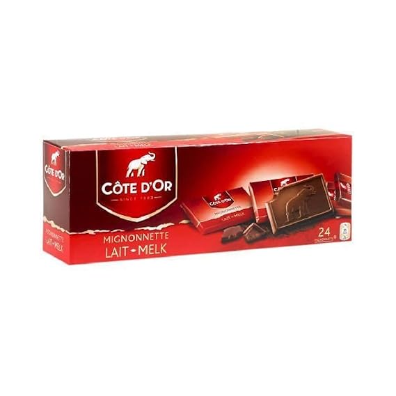 Cote D'Or Mignonnettes Milk Chocolate Bar, Belgian Chocolate, 1oz box