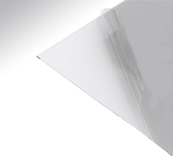 Sibe-R-Plastics Supply Makrolon General-Purpose Clear Transparent Polycarbonate Sheet, 3/16" Thickness 24" X 48"