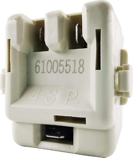 リレーとオーバーロード 61005518 冷蔵庫交換部品 Whirlpool Maytag 冷蔵庫にぴったりフィット - 12002782 1194680 AP4009659 PS200405 交換用