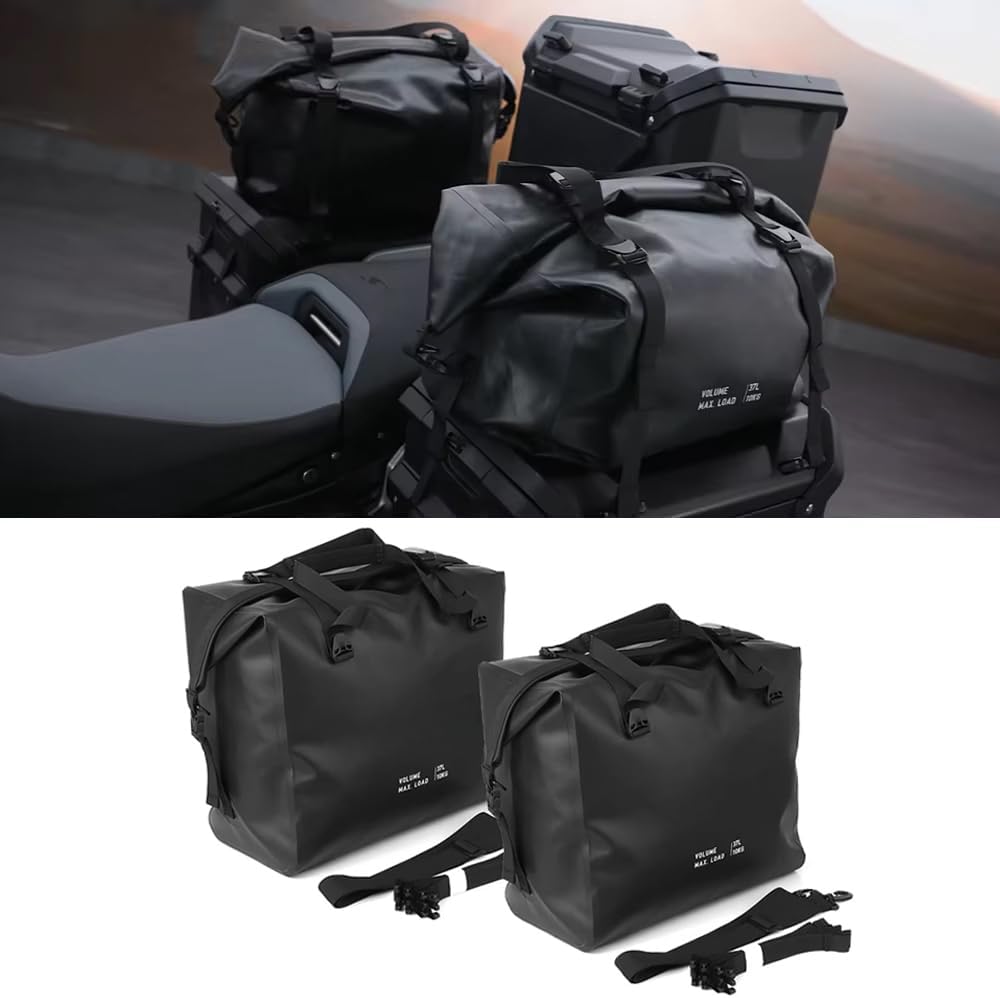 Fits for BMW R 1300 GSA R1300GS Adventure R 1300 GS 2024- Aluminum Case Liner Bag Inner Pocket Luggage Box Inner Bag 37L Volume Travel Storage Bags 2 Side Bags 10KG