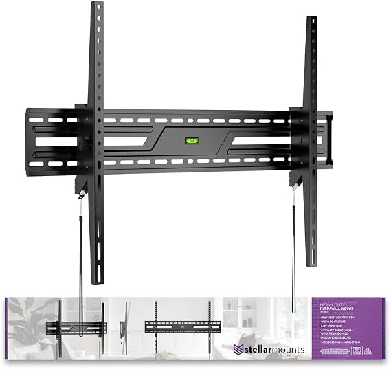 Ultra Slim Tilt TV Wall Mount Bracket for QN90F Series Neo QLED Mini LED 4K UHD QN75QN90F 75Inch TV - Low Profile, 10 Tilt Angle, Industrial Grade 165lbs, Easy Install
