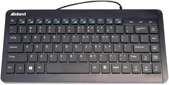 Inland Mini USB Wired Keyboard