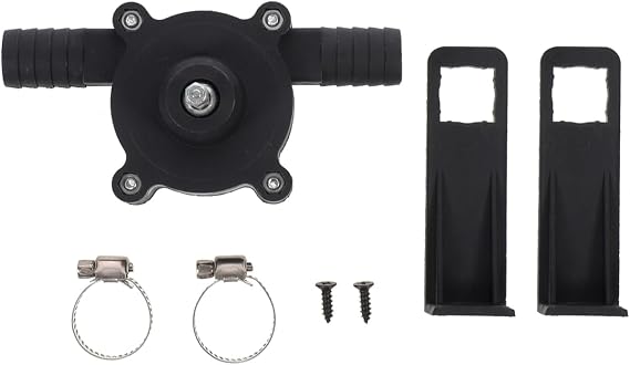 TEHAUX Electric Drill Pump Self Priming Water Pump Portable Plastic