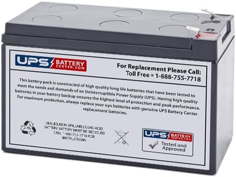 Xtreme Power Conversion XVRT-1500 12V 9Ah UPS Replacement Battery