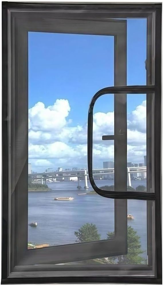 Fly Screens for Windows,Fly Insect Mesh to Keep Bugs Out Bug,60x115cm