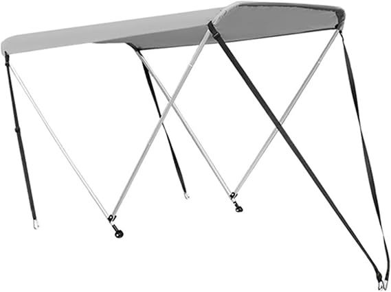 4 Bow Bimini Top - Adjustable Shade Awning, Boat Shelter | Reinforced