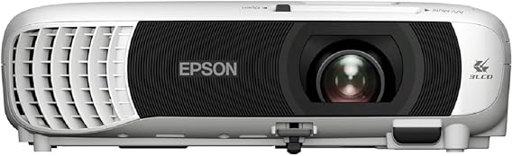 Epson EB-FH08 | Full HD Affordable Projector | 3LCD | 3,600 Lumens | 322" Display | Split-screen | Easy Setup | 2x HDMI | Home and Gaming Use | White