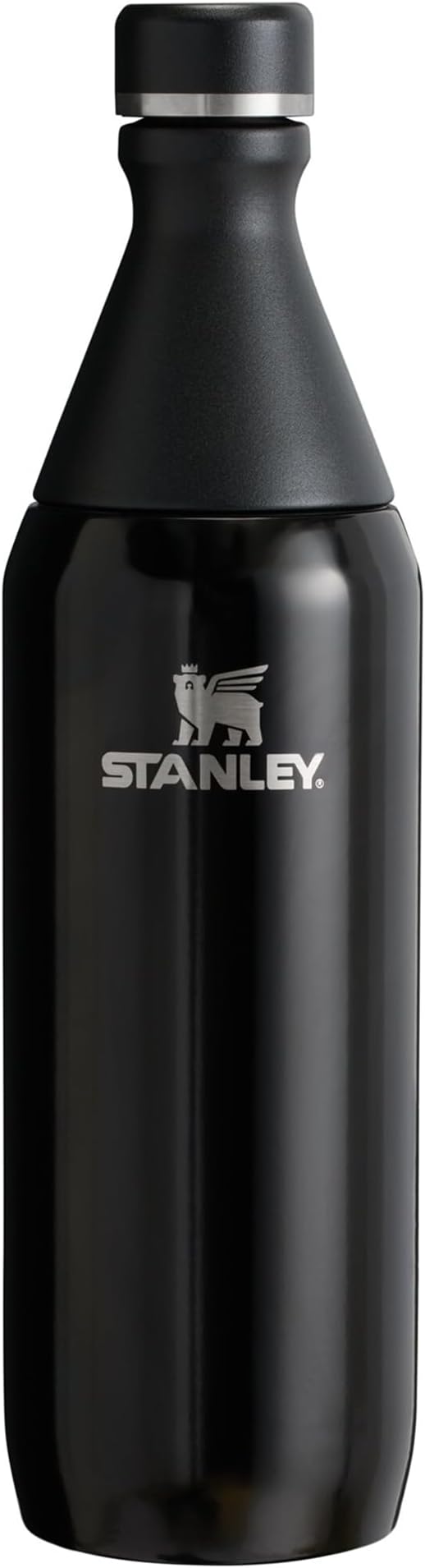 STANLEY All Day Slim Soğuk Su Termosu 0.60 Litre - Siyah | Paslanmaz Çelik