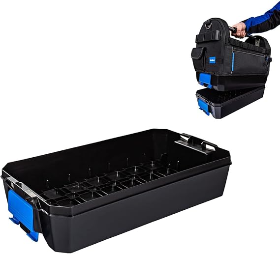 Sortimo ProClick Tool Tray - Extension for Tool Carrier & L-Boxx - Robust Plastic - Compatible with Inset Boxes H63 - More Storage Space for Small Parts & Tools
