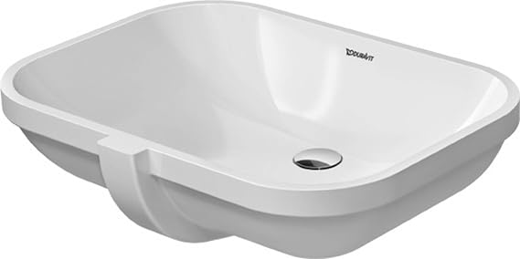 Duravit D-Code Undermount Bathroom Sink 0338560000 White