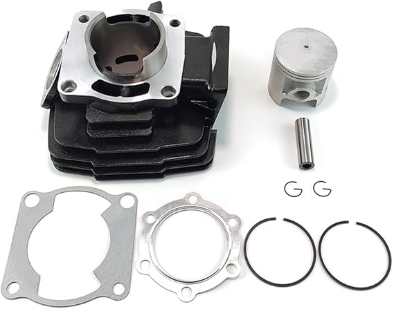 Engine Crankcase Crankcases Fit For YAMAHA 2 Stroke DT125 DT175 RXK RX 135 Motorcycle Parts 58mm 66mm 56.4mm Cylinder Block Piston Ring Gasket Kit(2A7-11311-00-00)