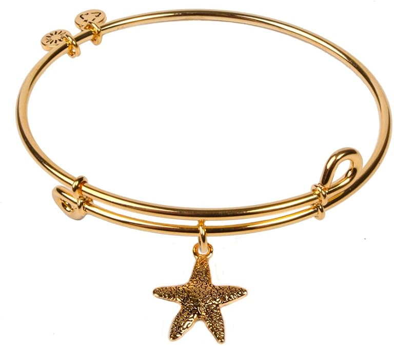 SOL 240052 Starfish, Bangle 18K Gold Plated
