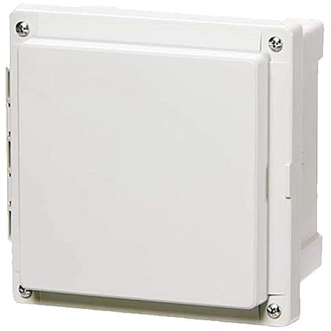 AR10106CHSC UL Listed Nema 4X Polycarbonate Enclosure with Hinged Opaque Screw Cover, 6" Height, 10" Width, 10" Length