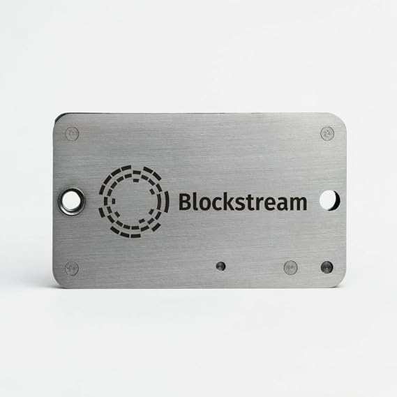 Blockstream Metal - Seed Phrase Backup