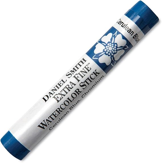 DANIEL SMITH Extra Fine Watercolor Stick 12ml Paint Tube, Cerulean Blue Chromium (Model: 284670022)