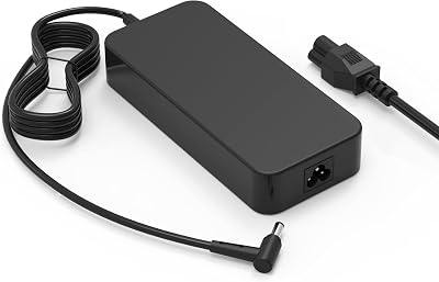 180W Laptop Charger, AC Charger for MSI Gaming Laptop GS65 GF63 GS63VR GT60 GT70 GF65 GF75 GS75 GS63 GE70 GE72 GE72VR GE62VR GS73VR GS43VR WS65 P65 GX60 Power Supply Cord