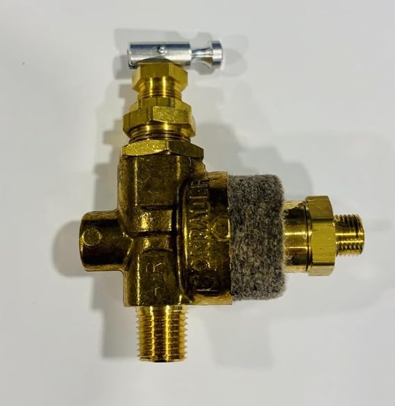 Air compressor pilot unloader valve with muffler Vent Rolair 131B 125-150 psi