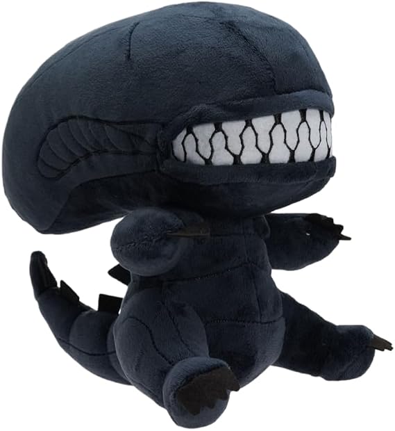 22cm Alien Plush Toy, Cartoon Stuffed Animal Plushie Doll, Horror Movie Figure Plush Toy Plushie Pillow Collectible & Birthday Gifts for Kids Adults Fans