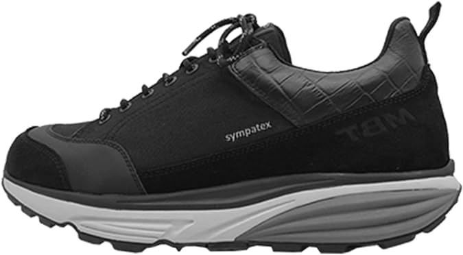 MBT Naga Sym Active Outdoor Walking Shoes in Black for Men in Size 8.5