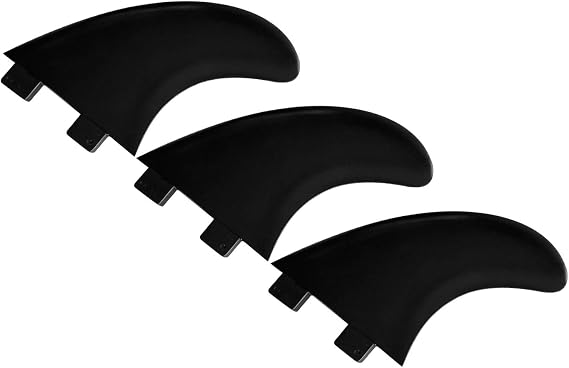 Enhanced Board Tail Attachments 3 Pack Made From Sturdy Nylon Glass Fiber Substance Center Stabilizer Ride Fin