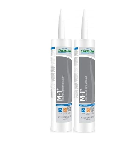 2 Pcs of Black Structural Sealant 10-oz