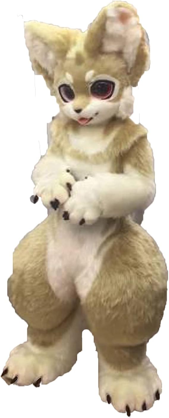 Kemono Eyes Fursuit Fullsuit Costumes Full Furry Husky Wolf Dog Fox Cat Suit Furries Anime