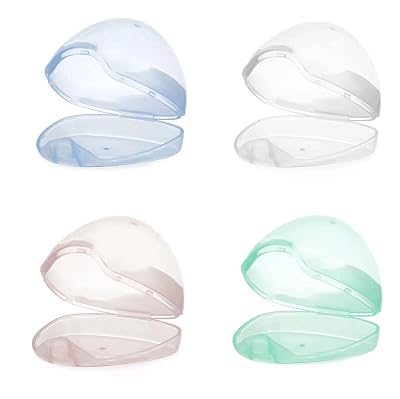 PandaEar Pacifier Nipple Holder Case Container Boxes 4 Pack| Universal Accessories Holders| Travel Cases| BPA Free