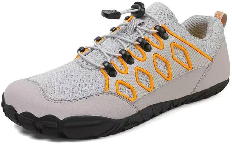 Unisex Indoor Training Shoes Lightweight Breathable Mesh Slip-On Sneakers with Elastic Laces Non-Slip Rubber Sole for Gym Yoga Dance Home Workout Black Green Yellow Orange Gray Color Options