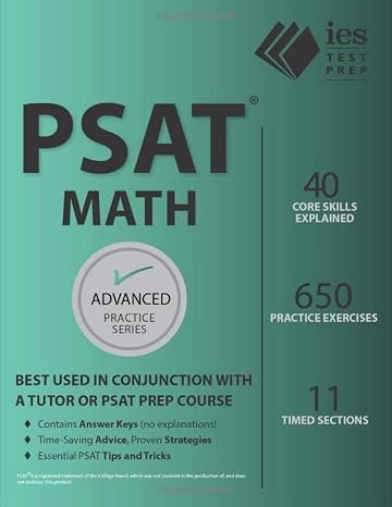 PSAT Math Practice Book