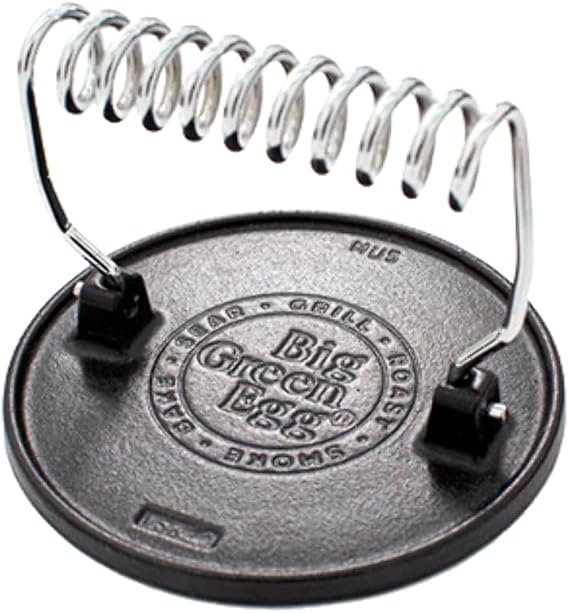 Big Green Egg Cast Iron Grill Press