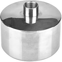 Stainless Steel Laboratory Alcohol Burner Thickened Laboratory Chemistry Alcohol Burner 400 ml Load Lamp with Screw and Wick