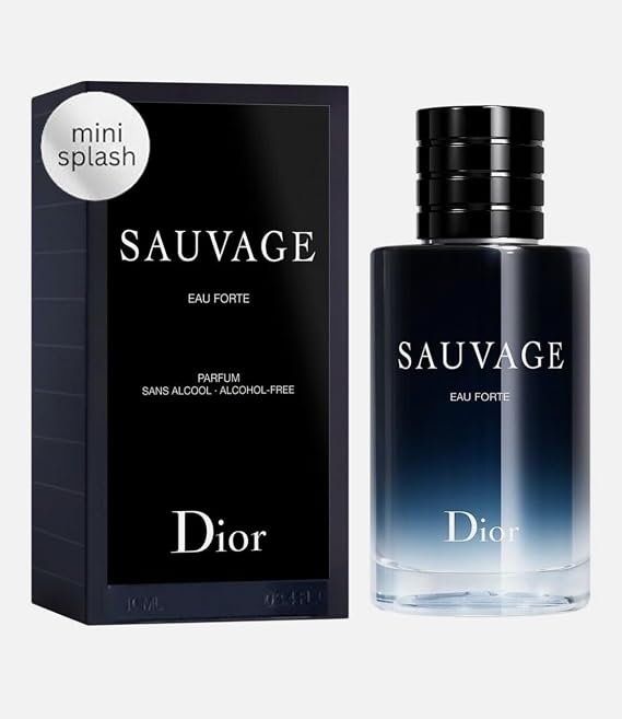 Dior Sauvage Eau Forte Parfum Mini Splash 0.34 Oz Miniature Travel Size