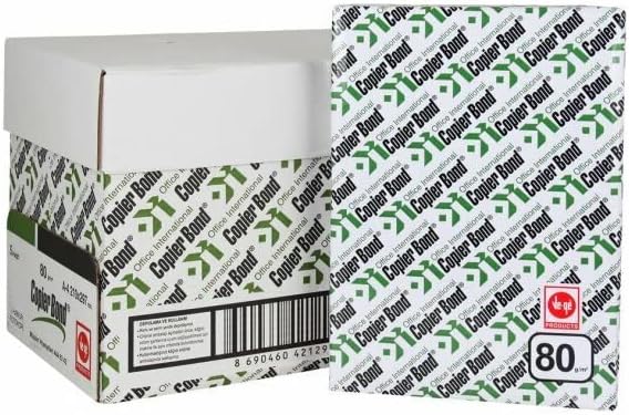 Copier Bond A5 Fotokopi Kağıdı 5 Paket x 1000 Sayfa Toplam 5000 Sayfa