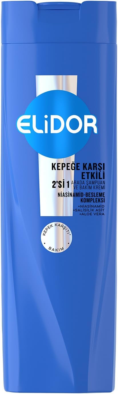 Elidor Shampoo and Hair Care Cream Effective Against Dandruff 400 ml