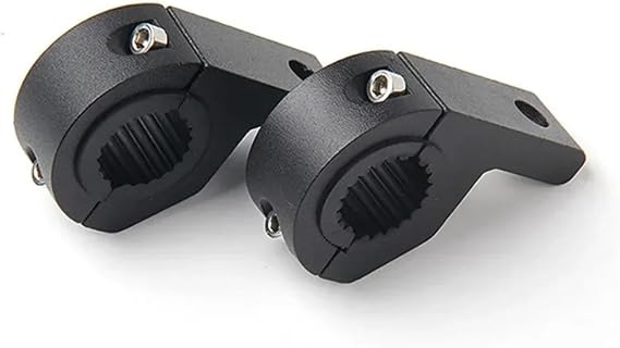 Headlight Bracket Motorbike Head Light Lamp Holder Support Adjustable 19mm-26mm Headlight Spotlight Mount Bracket Accessories