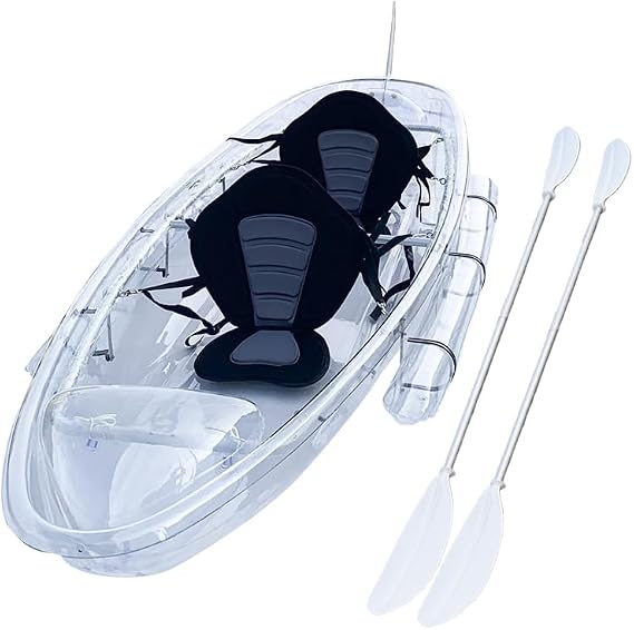 2 Adult Clear Transparent Touring See Through Kayak/Kayaks/11