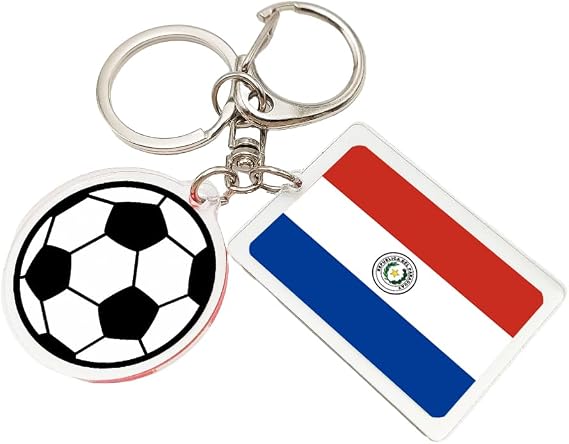 2026 World Cup Soccer Keychain - 2026 World Cup Flag Keychain, Soccer Fan Gift & Souvenir (2PCS)