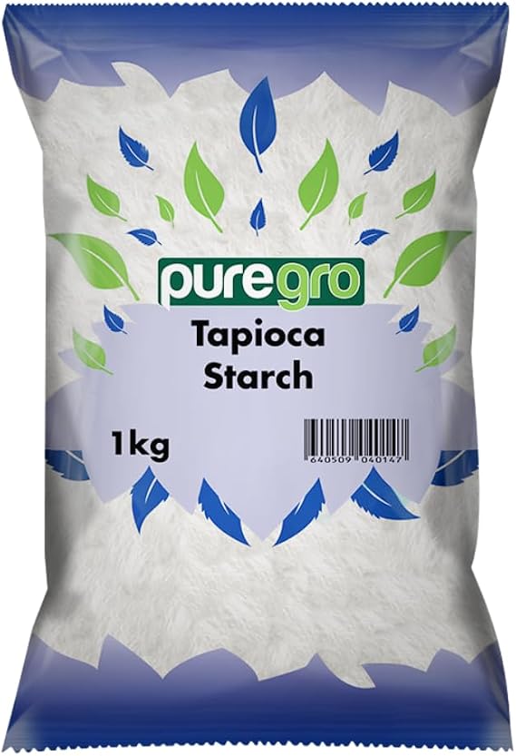 Puregro Tapioca Starch | Premium Quality | Smooth and Fine Texture | Ideal for Cooking, Baking and Thickening | Tapioca Flour | Pack of 1 | Weight 1kg