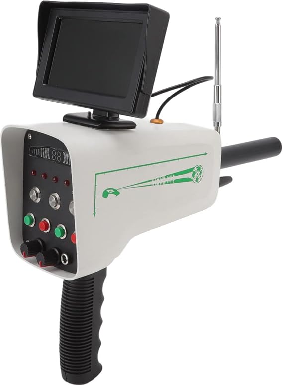 Metal Detector, Smart Metal Treasure Scanner, 30m Depth, 1000m Range, Ideal for Gold, Copper, Silver, and Diamond Gem Prospecting