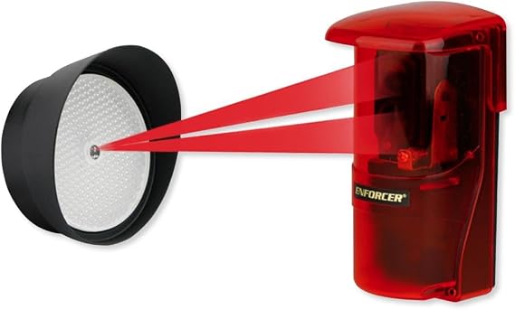 Seco-Larm E-931-S33PRGQ Enforcer Polarized Reflective Beam Sensor 33 Feet