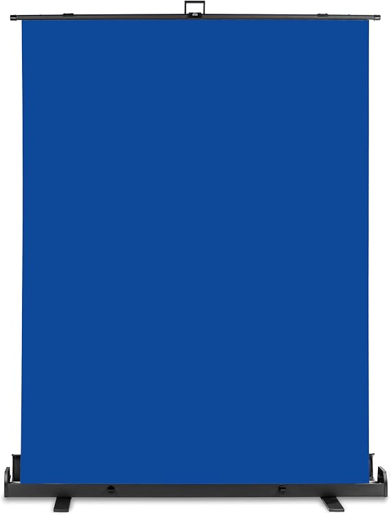 walimex Pro Roll-up Panel Background 155 x 200 cm Blue
