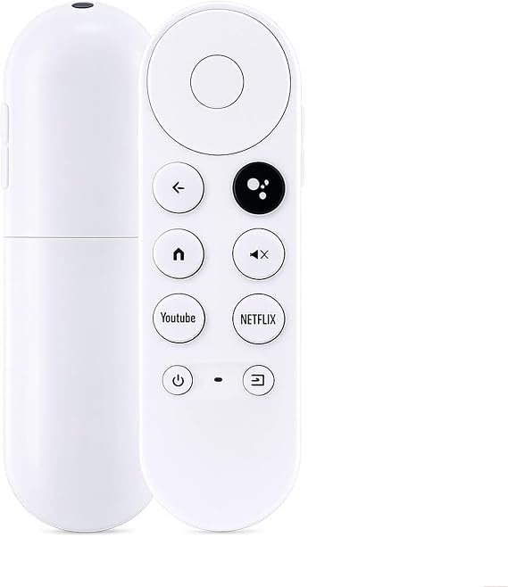 Google Chromecast Replacement Voice Remote Control for GA019/20/23, Compatible with Google TV Streamer 4K