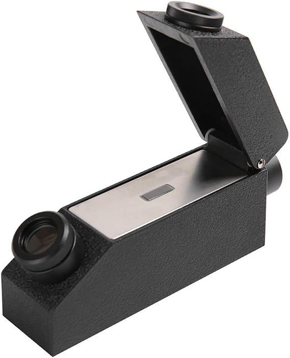 Refractometer, Refractometer - Including Microscope Dichroscope Spectroscope Filter Filter for Gemologists' Travel/Portable Lab Suitcase.